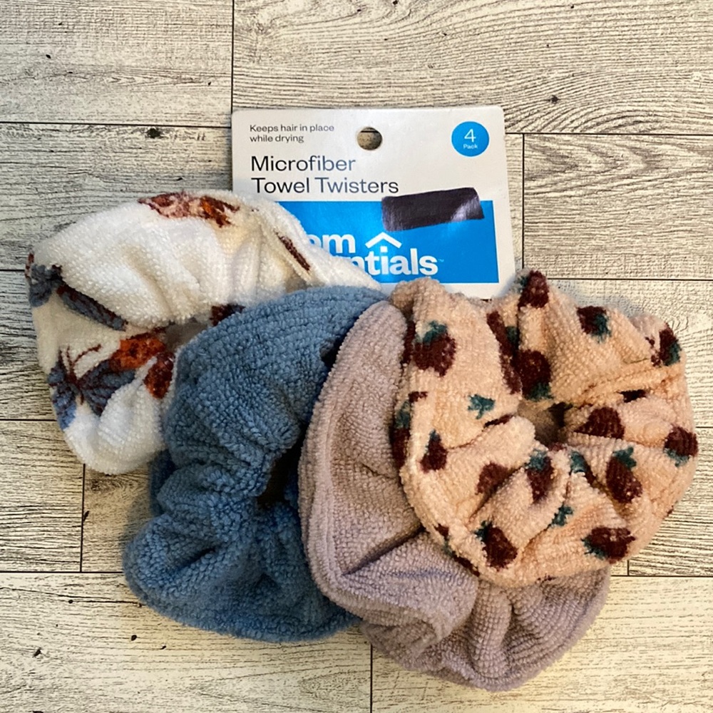 Room Essentials Target Microfiber Towel Twisters Scrunchies